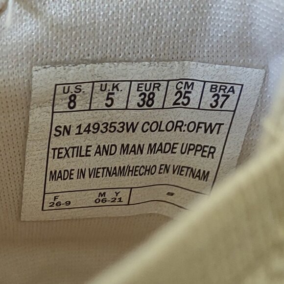 Skechers taupe/pink women’s size 8 Wide fit Summit-fun flare slip-on shoe - Picture 5 of 5